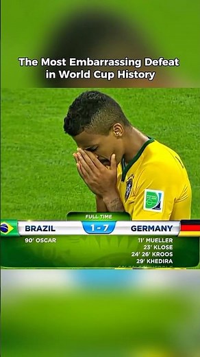 Brazil 1–7 Germany | The Most Humiliating Defeat in World Cup History (2014)