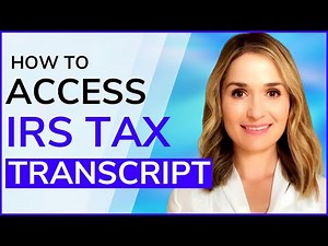 🚨IRS Tax Transcript: How to Create IRS Account and Access Tax Information Online