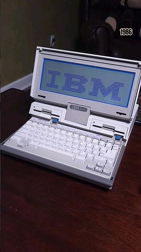 IBM PC Convertible, 1986 #shorts #retrocomputer