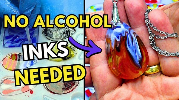 🎨 Forget Alcohol Inks: My Go-To Resin Art Technique You Need to See