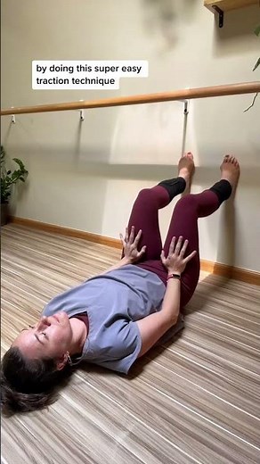 Easy Traction Exercise to Rehydrate Your Spine | Low Back Pain Relief