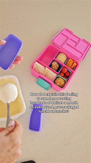 Lunchbox Mini on Instagram: "It's easier to save money on your grocery bill than you might think... Less individually wrapped, pre-packaged snacks - buy them in bulk and portion out yourself - one or two things you've made and kept in the freezer, a couple of useful, practical lunchbox-size containers and accessories to keep things fresh, in place, fun even. Easy, organised, proud even! ✨ #lunchboxideas #budgetfriendly #schoollunch #budgettip #lunchboxtip #lunchboxshop"