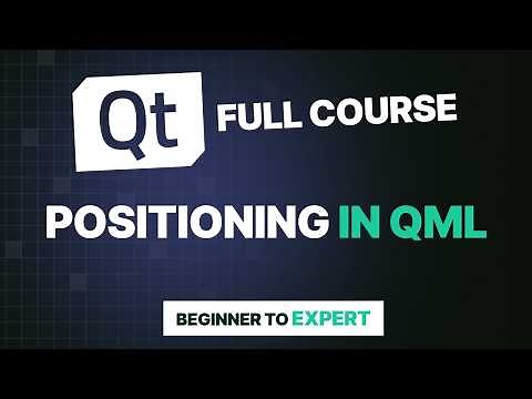 Qt Quick: Positioners and Layouts in QML | Qt QML Tutorial #8 | Somco Software