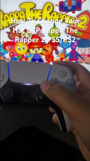 How to change hats in Parappa the rapper 2 PS5/PS2