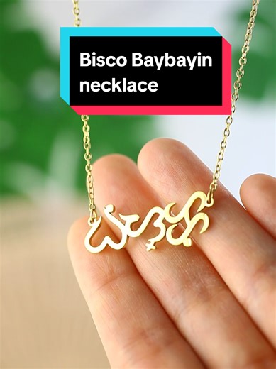 Bringing a custom “Bisco” Baybayin necklace to life ✨ From sketch to shine — I love turning names into pieces that feel personal, meaningful, and proudly Filipino 🇵🇭💛 #Baybayin #BaybayinJewelry #FilipinoJewelry #PinoyStyle #FilipinoAmerican