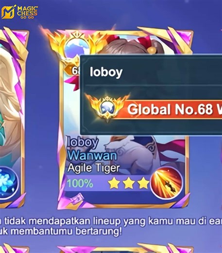 Global Wanwan Selesai, Selanjutnya ? 🫵🏻🤨 #MagicChessGoGo #MCGGGO1 #MCGGxKOF #MCGGMinotaur #MCGG @MCGG ID