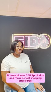 With Fido, I'm ready for all school expenses, from books to bags. No stress, just a quick loan. Download the Fido app today and get started! | Fido