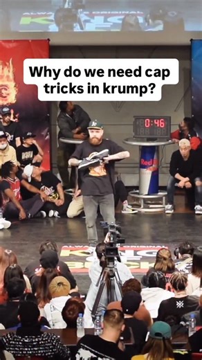 SERGII KRUMP on Instagram: "Captricks - a secret weapon that can help you win a battle or make your round truly stand out. It can be part of your style or a form of self-expression. My personal story is that I started krump because of creativity. I learned technique slowly and was very hard on myself. I didn’t like how I moved. But creativity was the area where I invested my energy — and it worked. I managed to win battles through creativity, even though my technical level was lower than many of