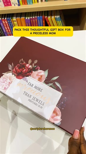 Christian Bookstore | Faith-Based Products on Instagram: "Curated with love for the hands that nurtured us and the heart that never stopped praying.💛 This is more than a gift, it’s appreciation in a box. This Mom gift box contains: Far more precious than jewel box: 7,500 World greatest mom mug: 11,900 World greatest mom journal: 9,800 A 366 Day quiet time moments for women: 13,500 Magnetic bookmarks: 3,200 Magnet set: 4,500 You are the best card: 900 - Price: N51,300 HOW TO ORDER: 1. Visit our 