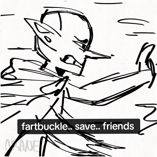 R.I.P fartbuckle... you will be remembered :( #fartbuckle #fartbucklethegoblin #dnd #dndmemes #funnydndart #dndtiktok #dndtok #dndhumor #undertale #hazbinhotel #sansau #fnaf #bendyandtheinkmachine #mlp