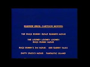 Opening and Closing to Road Runner vs Wile E Coyote The Classic Chase 1985 VHS