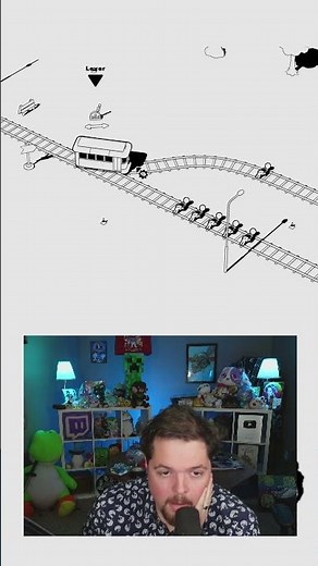 Run Over 1 Person to Save 5??? #trolleyproblem #gaming #trolleysolution