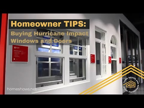 Homeowner Tips: Buying Hurricane Impact Windows and Doors for Your Home.