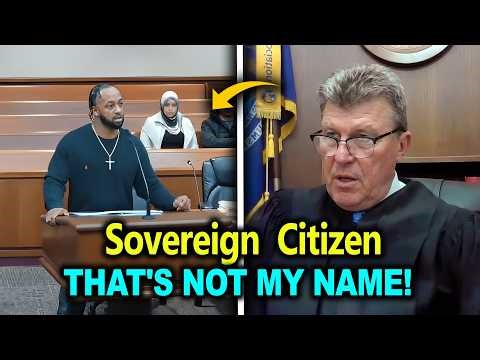 Sovereign Citizen Tries Jurisdiction Argument — Judge Destroys It Instantly