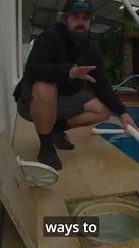 HOW TO MANUAL VACUUM YOUR SWIMMING POOL! #poolcleaning #pool #uppbeat #diy