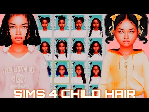 Best Sims 4 CHILD HAIR & CONVERSIONS || January 2025