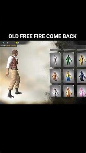 New VS Old Free Fire Full Watch This Short || GOGFF