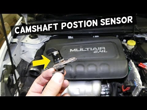 CAMSHAFT POSITION SENSOR REPLACEMENT LOCATION 2.4 MULTIAIR DODGE DART CHRYSLER 200 JEEP CHEROKEE