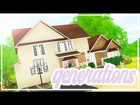 FAMILY HOME SPEED BUILD 🏡 | Sims 3 Generations Family Home