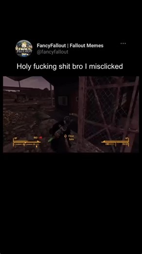 FancyFallout | Fallout & Gaming Memes | Follow @fancyfallout Credit: dm for credit/removal DM for credit or removal requests (no copyright intended) ©️ All rights and credits... | Instagram