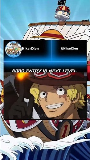 Sabo Entry Was Insane 😳🔥#onepiece