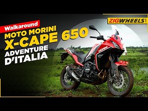 Moto Morini X-Cape 650 - An Italian Alternative To The Japanese ADVs | Walkaround