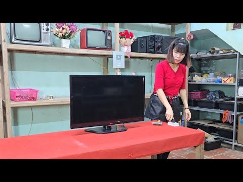 Troubleshooting a dark screen on an LG 32-inch TV / Hải daily life