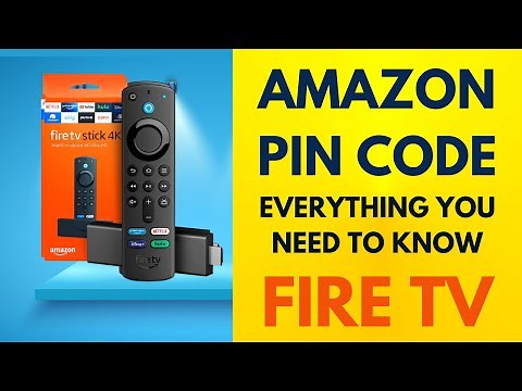 How to set, change, disable or reset Amazon Fire TV 5 Digit PIN Code (Parental Controls)