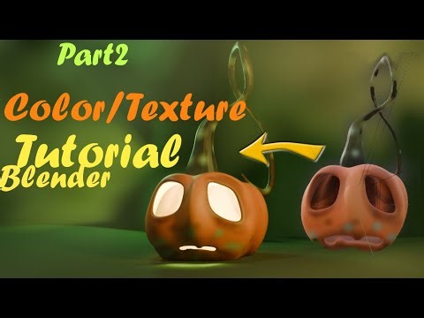 Animated Halloween Pumpkin Tutorial - Part2 #blendertutorial