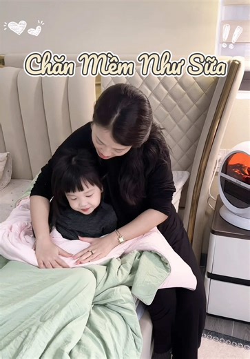 Chăn mềm như sữa sờ cảm giác thích lắm #goodnight #vuanem #milkyfiber #chanthudong #chanbongsua