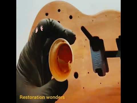 Complete Guitar Refinishing – Removing Peeling Paint and Restoring