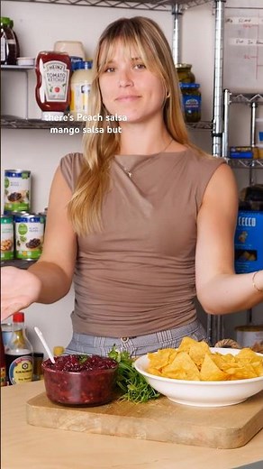 Sweet & Spicy Cherry Salsa! 🍒🔥 Recipe in description!