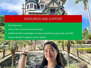 Disney Pay Stubs & W2s