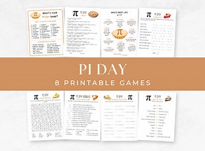 Pi Day Math Classroom Games and Activities