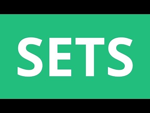 How To Pronounce Sets - Pronunciation Academy