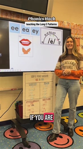 Paige | The Eppich Classroom on Instagram: "Long E Patterns ⭐️ Here is an example of how you can use the Sound Mounds when teaching patterns -ee, -ea, and -ey! Comment SOUND and I’ll send you the link to the Sound Mound resource! ✨ #soundmounds #soundmound #tpt #phonics #scienceofreading #ufli #fundations #spelling"