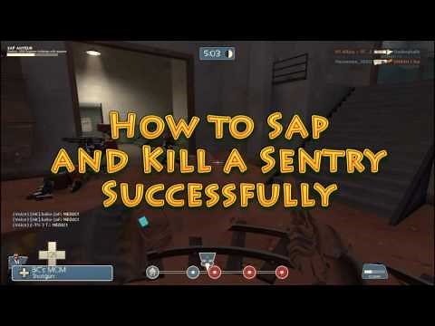TF2 Spy Tactics: How to Sap and Kill a Sentry!