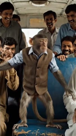 Funny Monkey Bus Prank 😂 | Ali Wali Monkey Ne Sab Ko Dara Diya