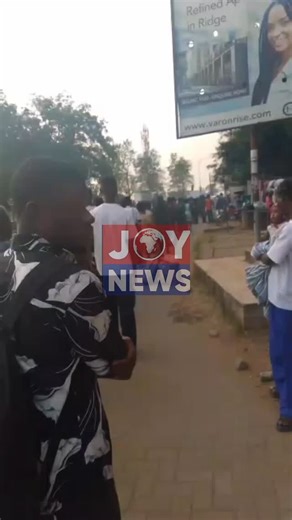 JoyNews | Dozens of commuters remain stranded at the 37 Station as of 5:00 p.m. this evening, following a shortage of vehicles heading towards Lapaz.... | Instagram