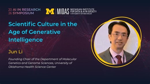 Scientific Culture in the Age of Generative Intelligence | Jun Li | 2026 | Stephanie Soquet