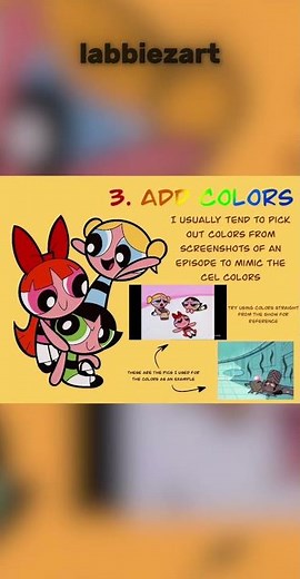How to do digital animation cel filter: from labbiezart on tiktok