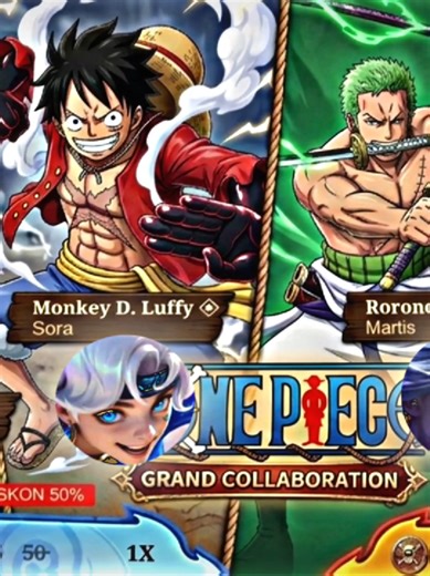 MLBB x One Piece Collaboration Announcement