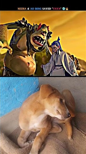 Nezha & Ao Bing Saved 'YaYa' 🥶🔥 | Ne Zha Edits | #nezha​​​ #edit​​​ #nezha2​​ ‪‪@YTSHORT-EDIT‬​