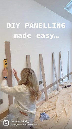 Easy DIY Wall Panelling Ideas | Simple Paneling Kits for Home Decor