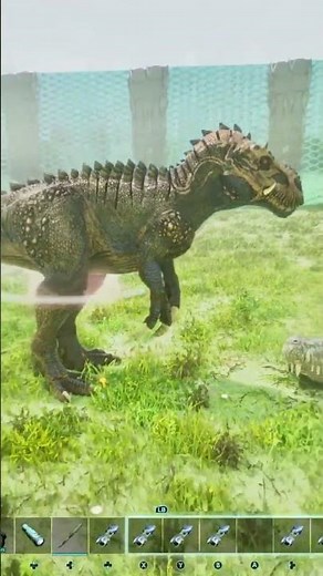 Tyrannodominator Vs Deinosuchus | Ark survival ascended | Ark mods | Ark battles | Gameplay