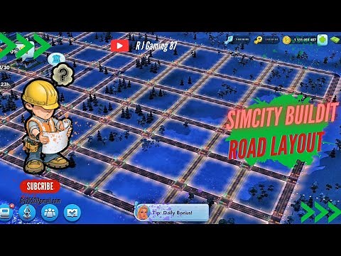The Ultimate Guide to simcity buildit road layout#001 #simcity #cityskylines