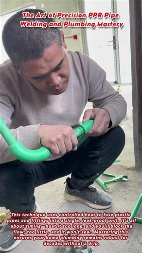 The Art of Precision PPR Pipe Welding and Plumbing Mastery
