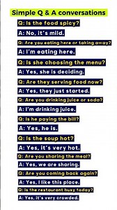 Simple Q & A Conversation | Practice English reading #speakenglish #learnenglish #spokenenglish