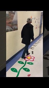 Cool Sensory Path at a School || ViralHog