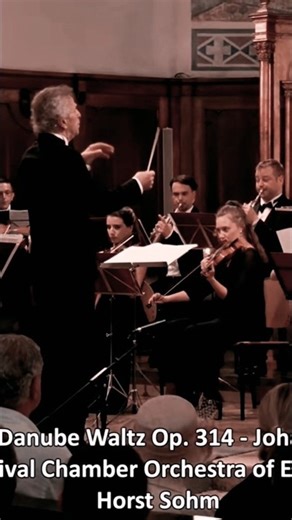 The most famous Waltz #strauss #horstsohm #orchestra #live #music #shorts #classicalmusic